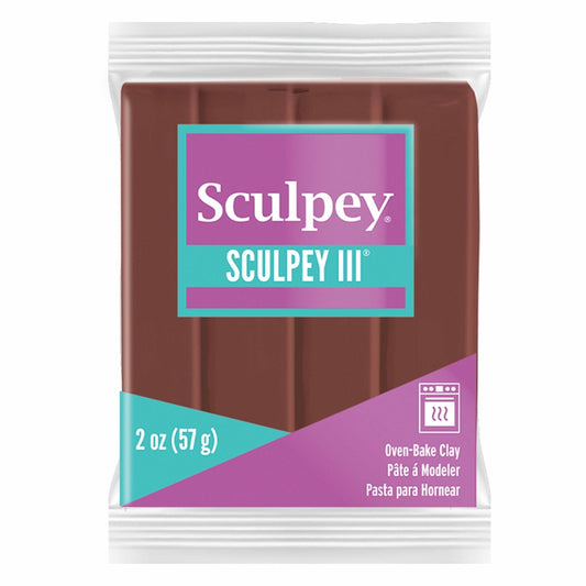 Sculpey III Clay 2oz Chocolate