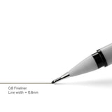 Winsor & Newton 0.8 mm Fineliner - Black