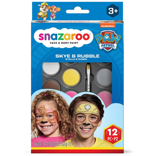 Snazaroo PAW Patrol Face Painting Kit Skye & Rubble