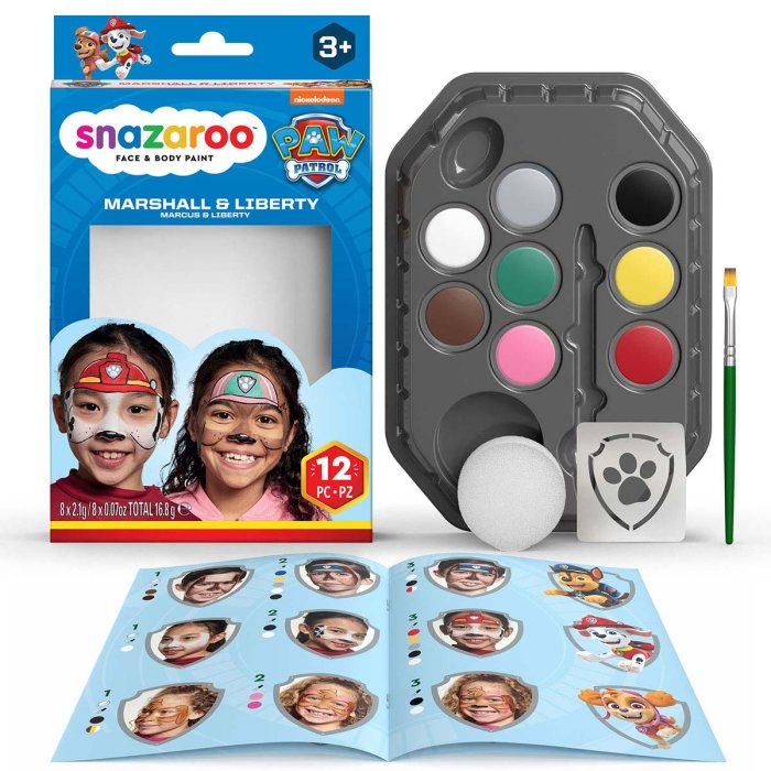 Snazaroo PAW Patrol Face Painting Kit Marshall & Liberty
