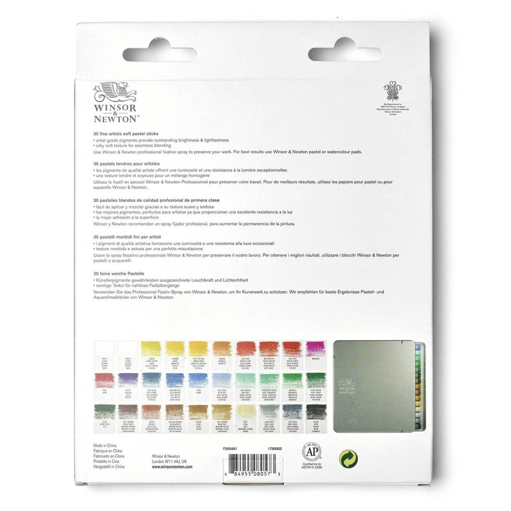 Winsor Newton Oil Soft Pastels (Set of 30)