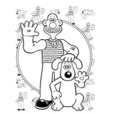Wallace and Gromit Colouring Book