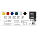 Liquitex Basics Acrylic Fluid Paint Set 6 x 118ml