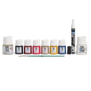 Pebeo Selection Box Setacolor Leather Acrylic Paint Set