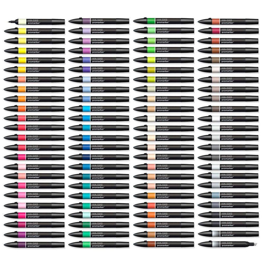Winsor and Newton Promarker 96 Extended Collection Box Set
