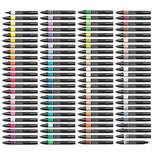 Winsor and Newton Promarker 96 Extended Collection Box Set