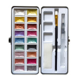 Elements Metallic Watercolour 18 Pan Set