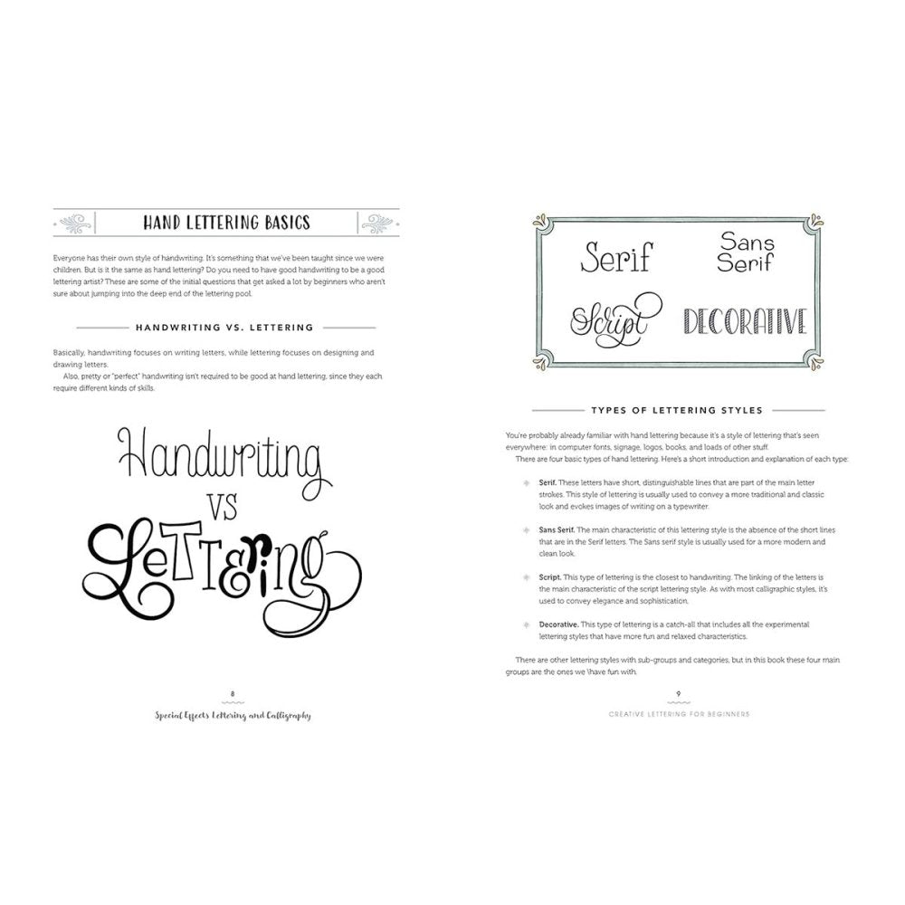 Special Effects Lettering and Calligraphy Book