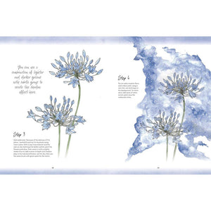 Inking Florals Watercolour Drawing Kit
