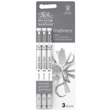 Winsor & Newton Fineliner - Cool Grey Set (3 Pack)
