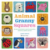 Animal Granny Squares Crochet Book by Leonie Morga