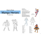 How to Draw: Manga Heroes Book