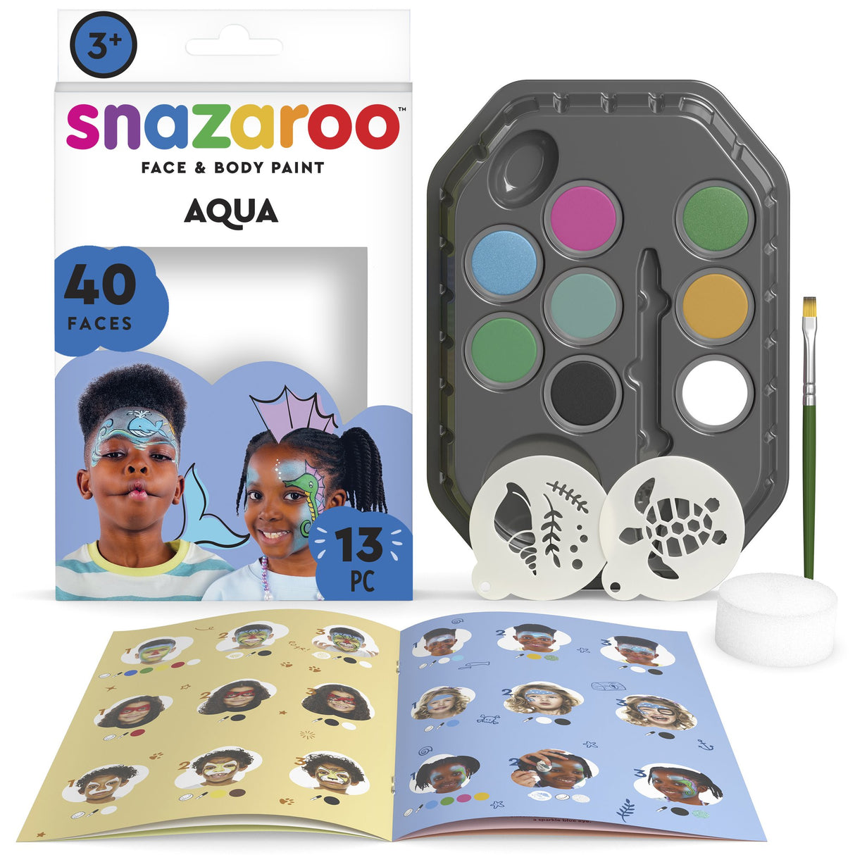 Snazaroo Face Painting Kit - Aqua