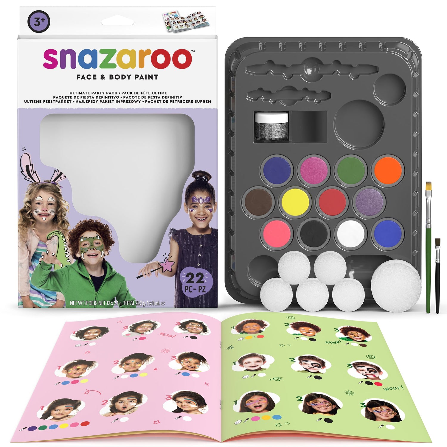 Snazaroo Face Paint Kit - Ultimate Party Pack
