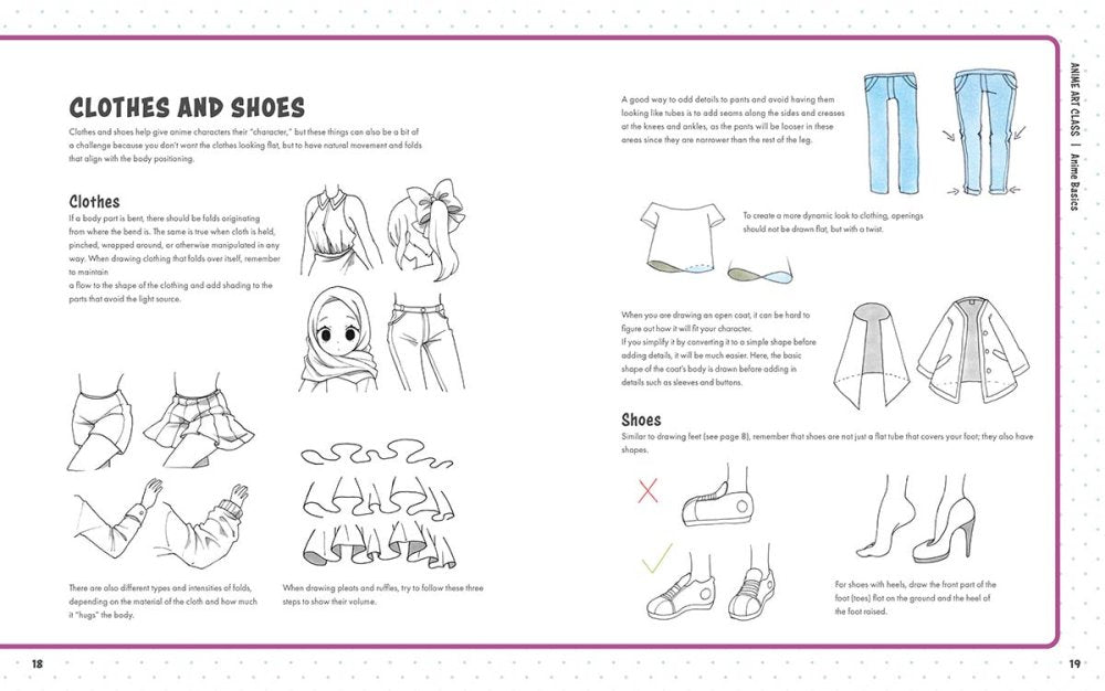 Draw & Colour Anime Manga Drawing Kit