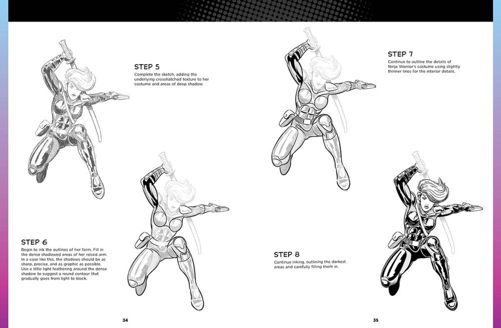 Art of Drawing Comic Books Drawing Kit  