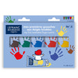 Lefranc Bourgeois Enfants Washable Finger Paint Set (5x80ml)
