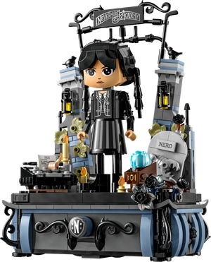 Lego Wednesday Addams Figure