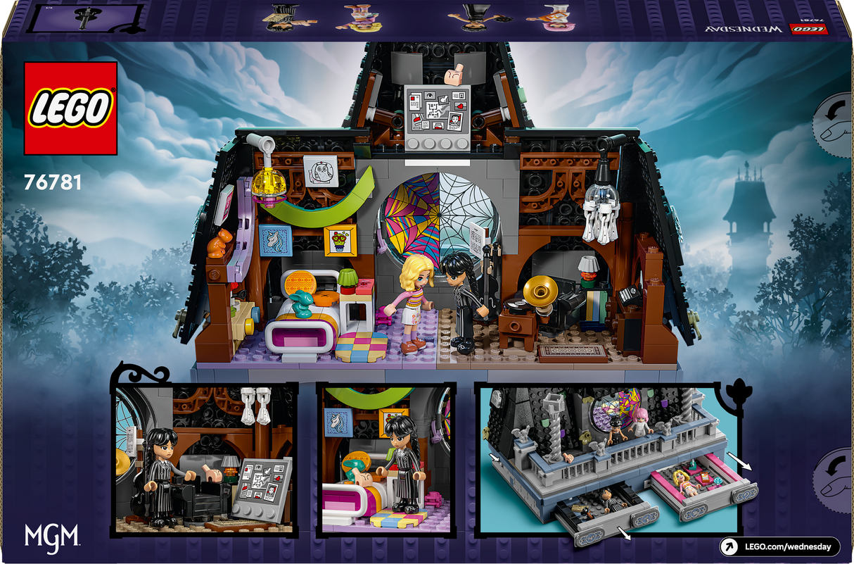 Lego Wednesday & Enid's Dorm Room