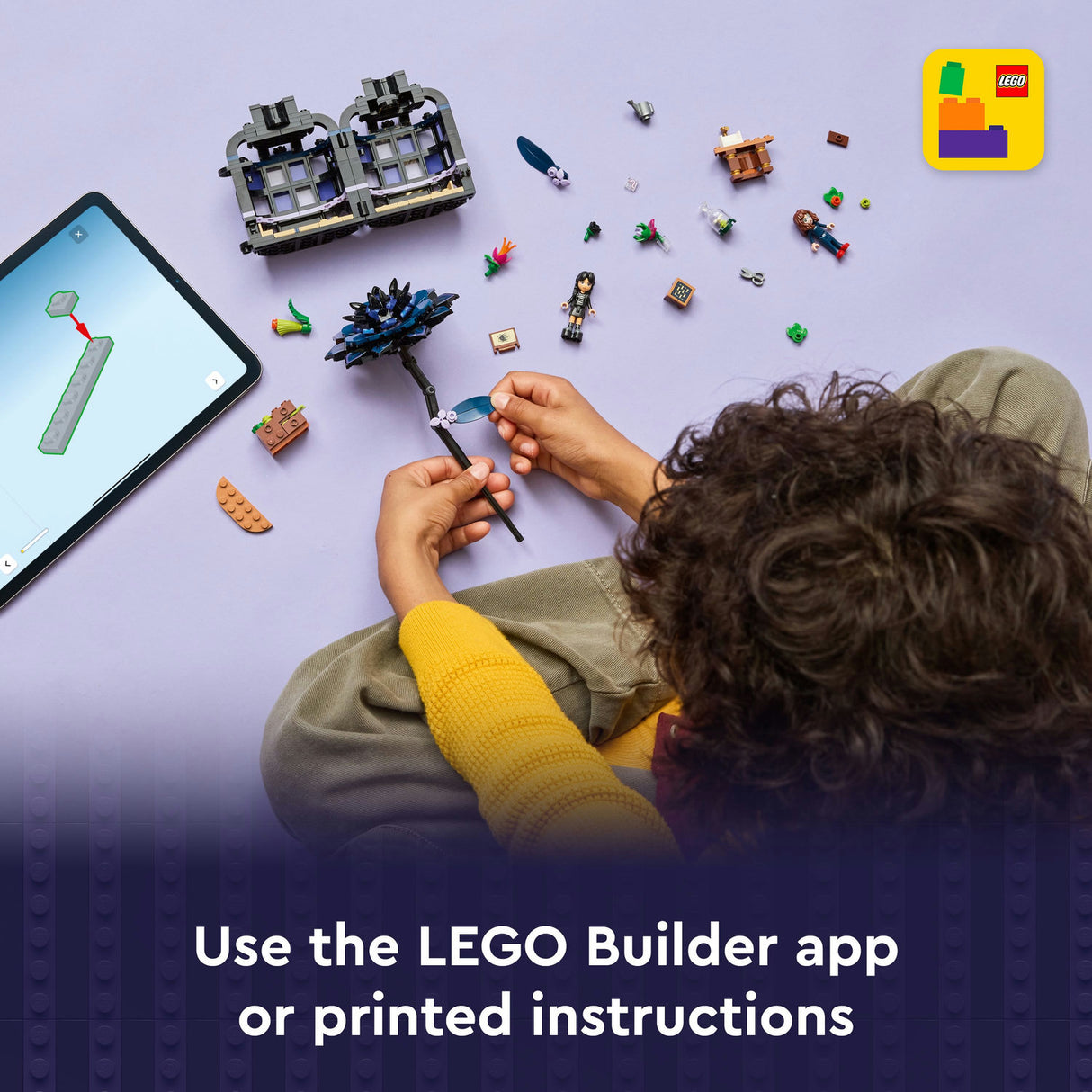 Lego Wednesday - Black Dahlia Flower