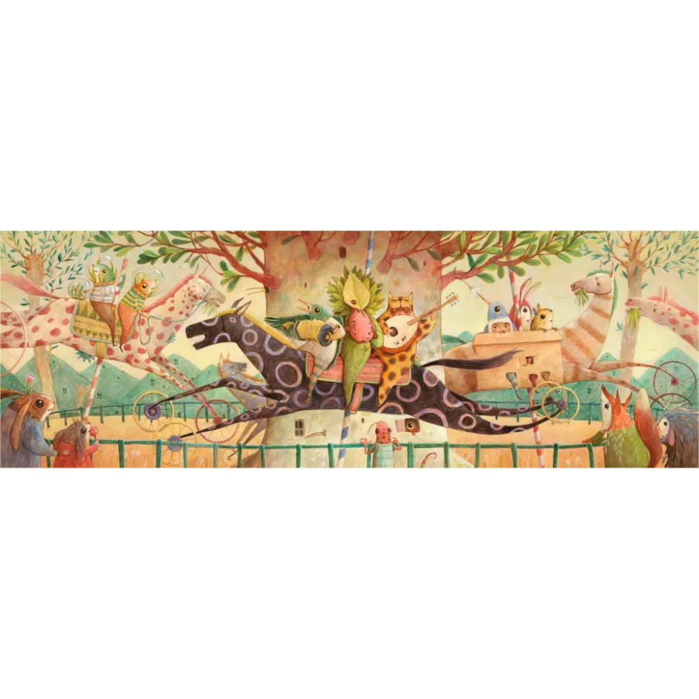 Djeco Jigsaw Puzzle - Wonderful Ride (100 Pieces)