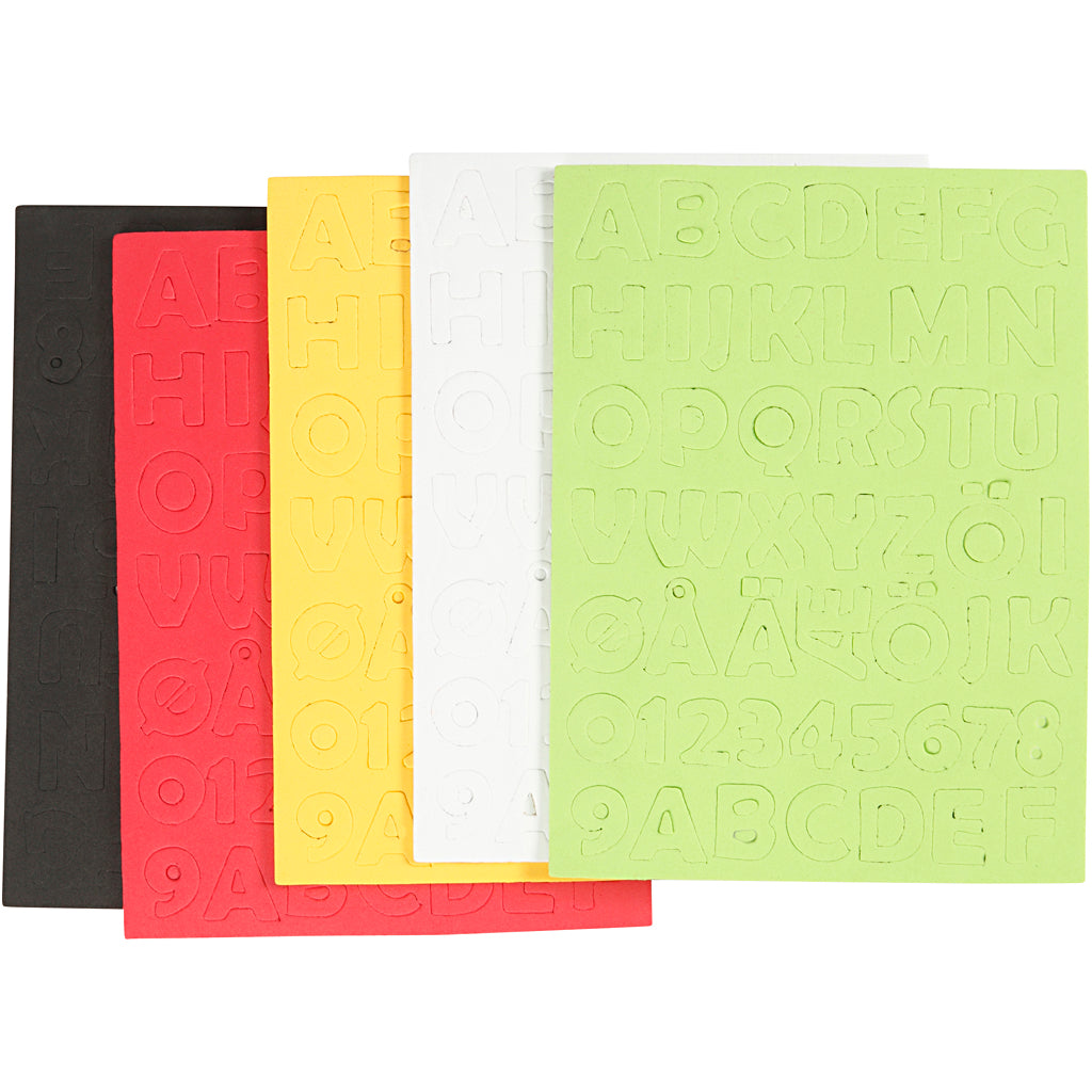 EVA Foam Letters & Numbers