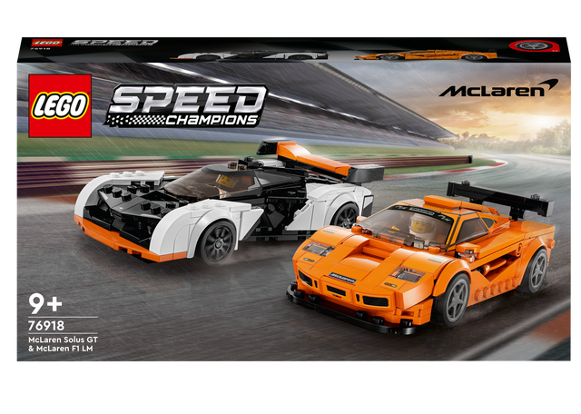 Lego McLaren Solus GT and McLaren F1 LM