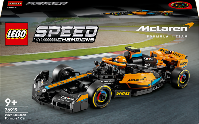 Lego Speed Champions 2023 McLaren Formula 1 Race Car