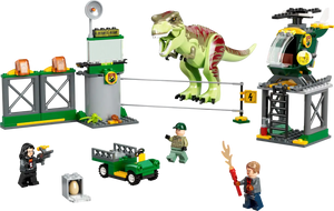 Lego Jurassic World T.Rex Dinosaur Breakout Set Art Hobby