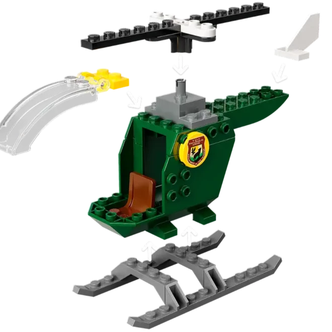 Lego Jurassic World T.Rex Dinosaur Breakout Set