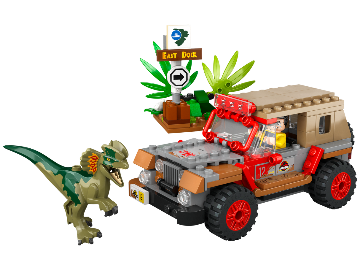 Lego Jurassic Park Dilophosaurus Ambush