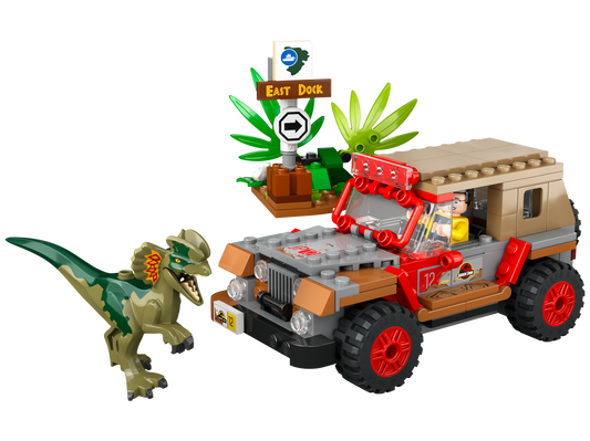 Lego Jurassic Park Dilophosaurus Ambush