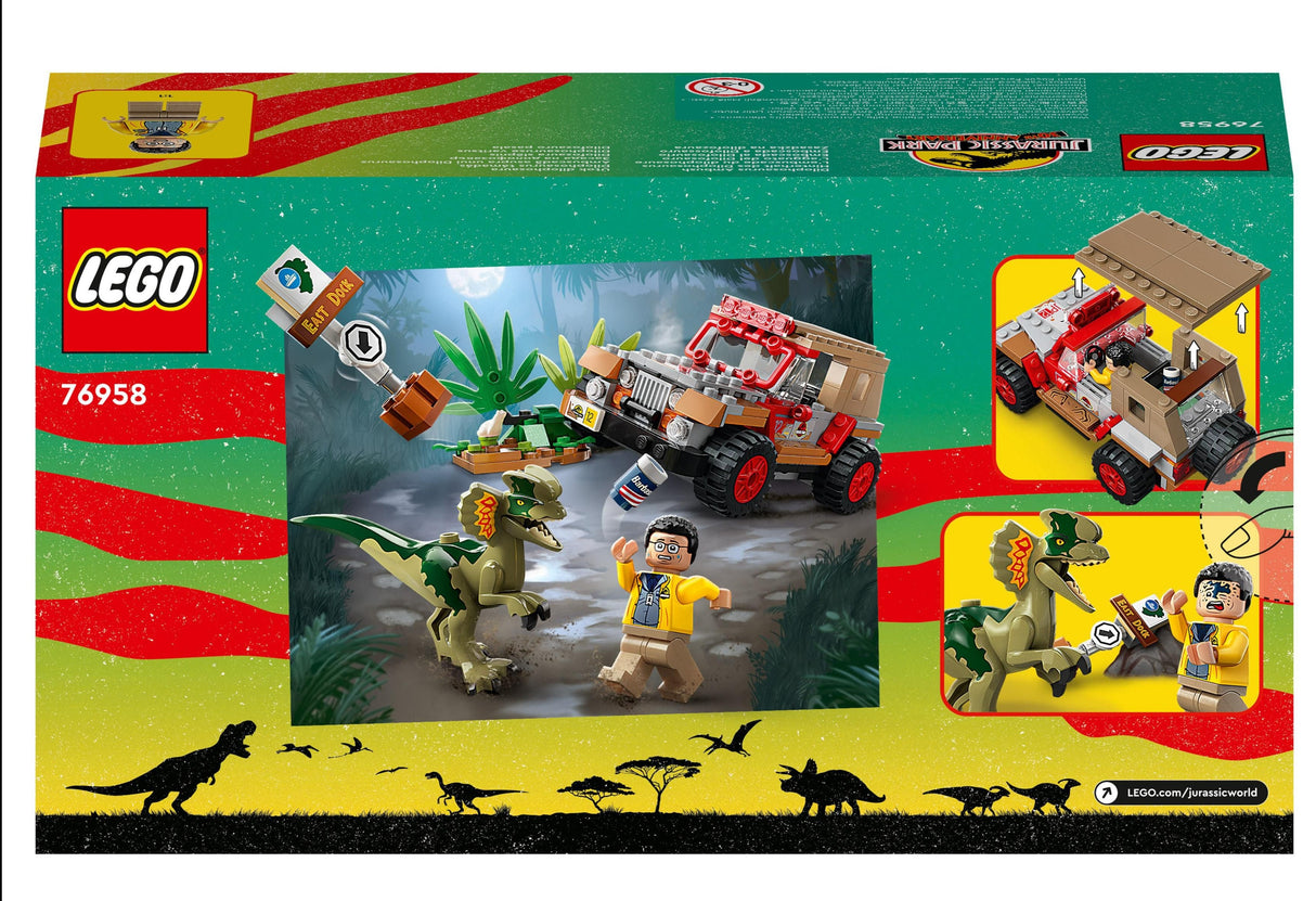 Lego Jurassic Park Dilophosaurus Ambush
