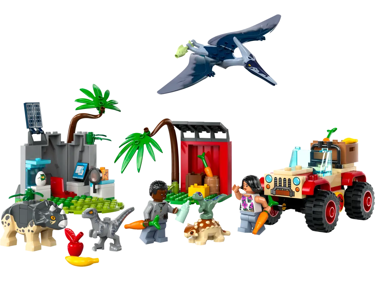 Lego Jurassic World Baby Dinosaur Rescue Centre