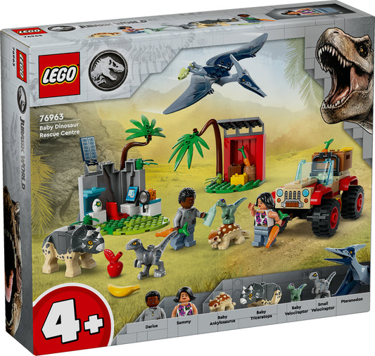 Lego Jurassic World Baby Dinosaur Rescue Centre