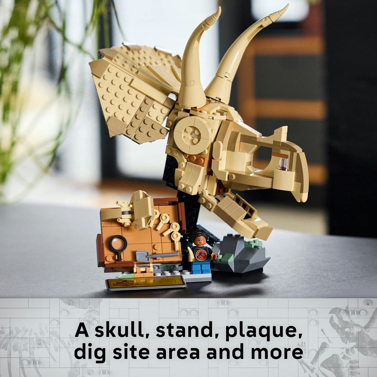 Lego Jurassic World - Dinosaur Fossils: Triceratops Skull
