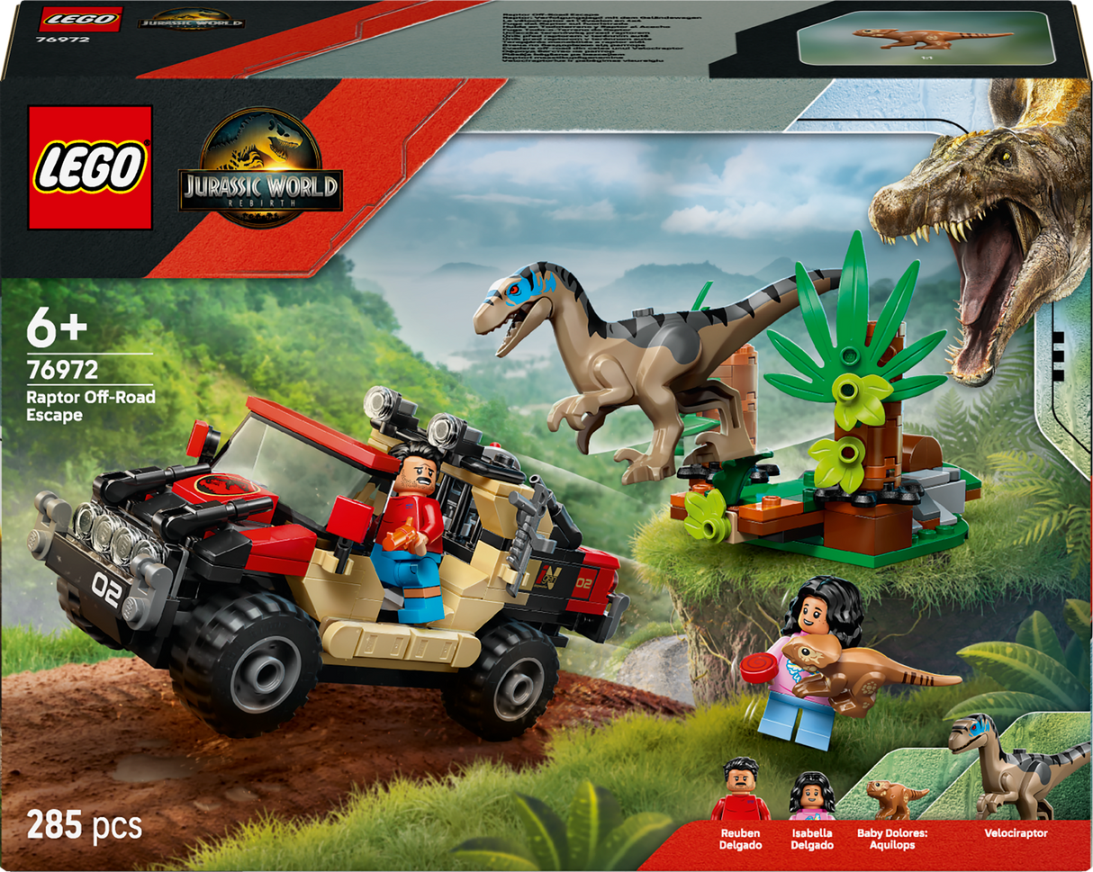 Lego Jurassic World Raptor Off-Road Escape – Art Hobby