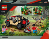 Lego Jurassic World - Raptor Off-Road Escape