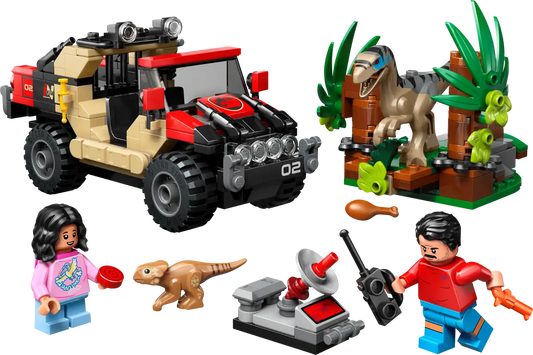 Lego Jurassic World - Raptor Off-Road Escape
