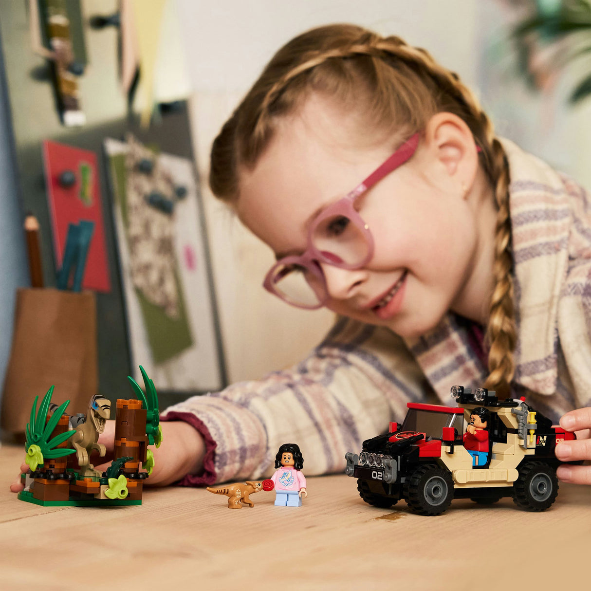 Lego Jurassic World - Raptor Off-Road Escape