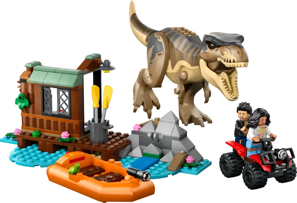 Lego Jurassic World Rebirth - T. Rex River Escape