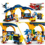 Lego Sonic the Hedgehog Tails Workshop and Tornado Plane