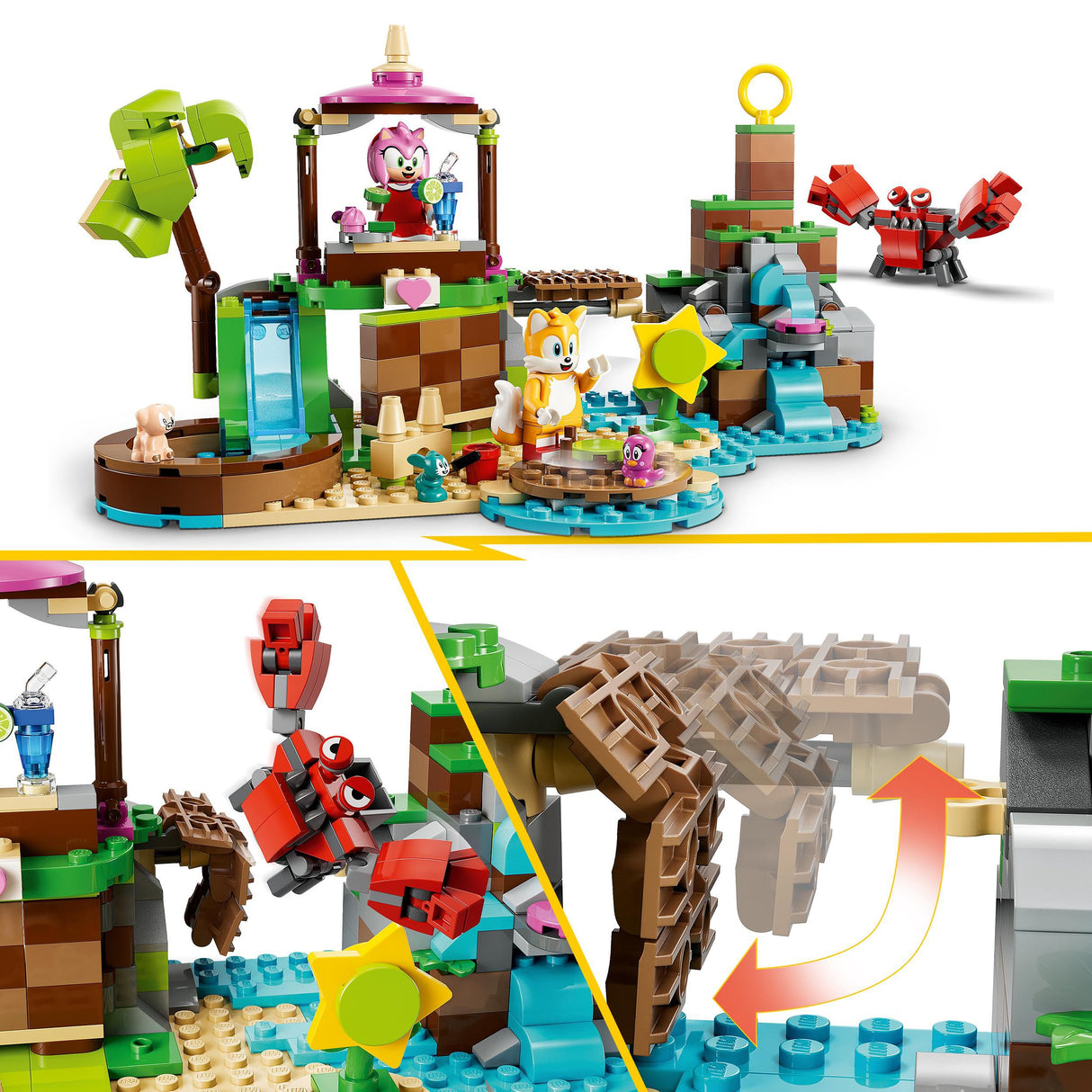 Lego Sonic the Hedgehog Amys Animal Rescue Island