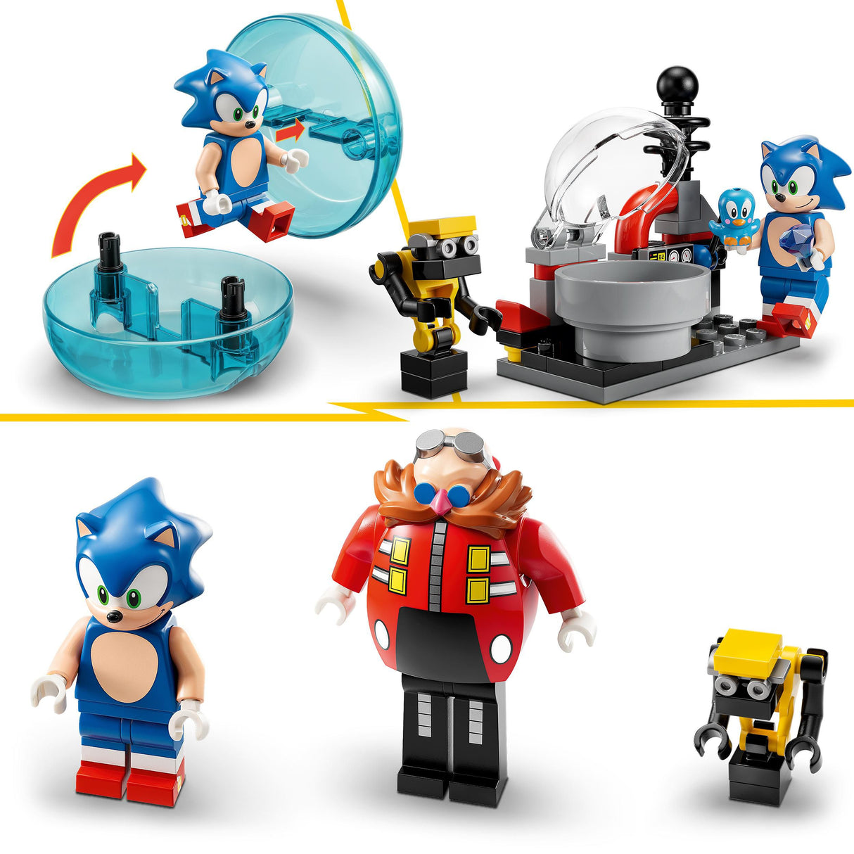 Lego Sonic the Hedgehog Sonic vs Dr Eggmans Death Egg Robot