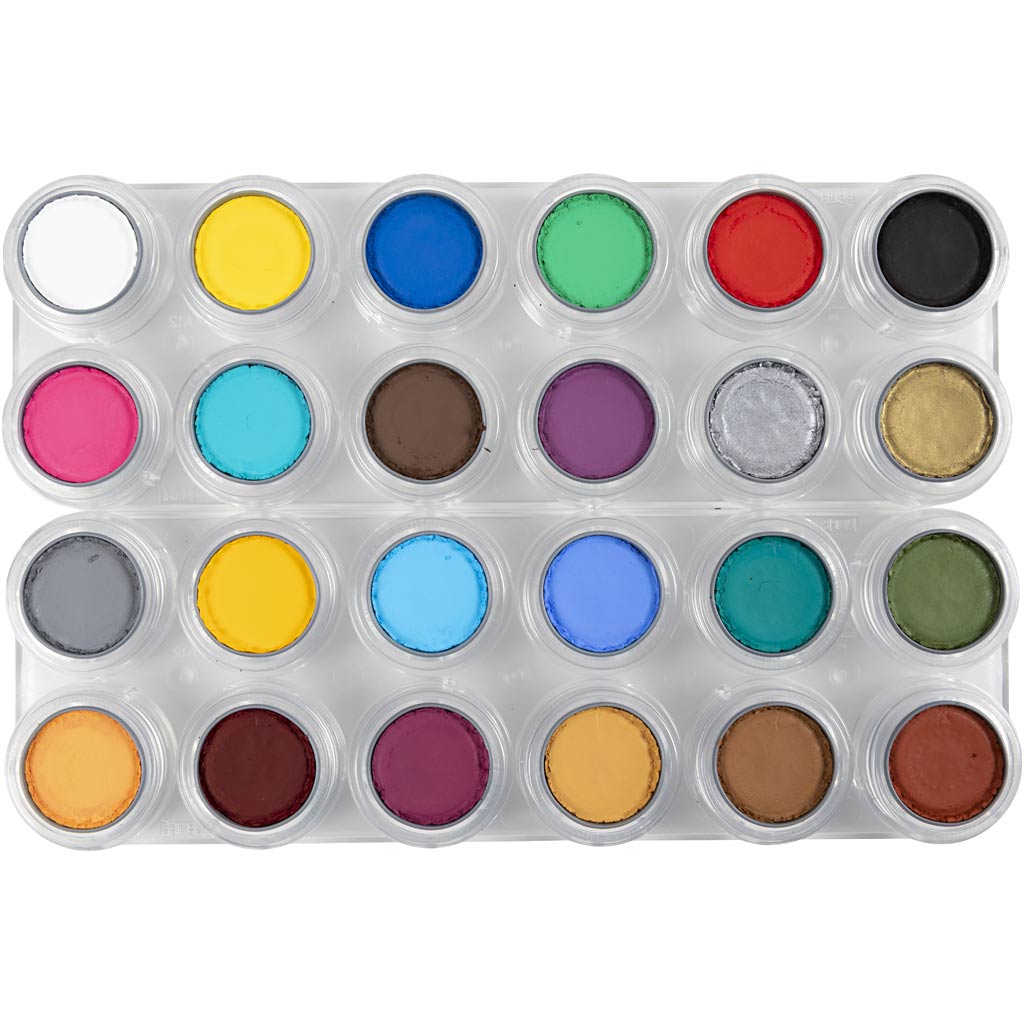 Water-based Face Paint Palette