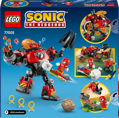 Lego Sonic the Hedgehog - Knuckles vs. Dr. Eggman Egg Crusher Mech