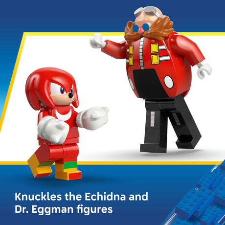 Lego Sonic the Hedgehog - Knuckles vs. Dr. Eggman Egg Crusher Mech