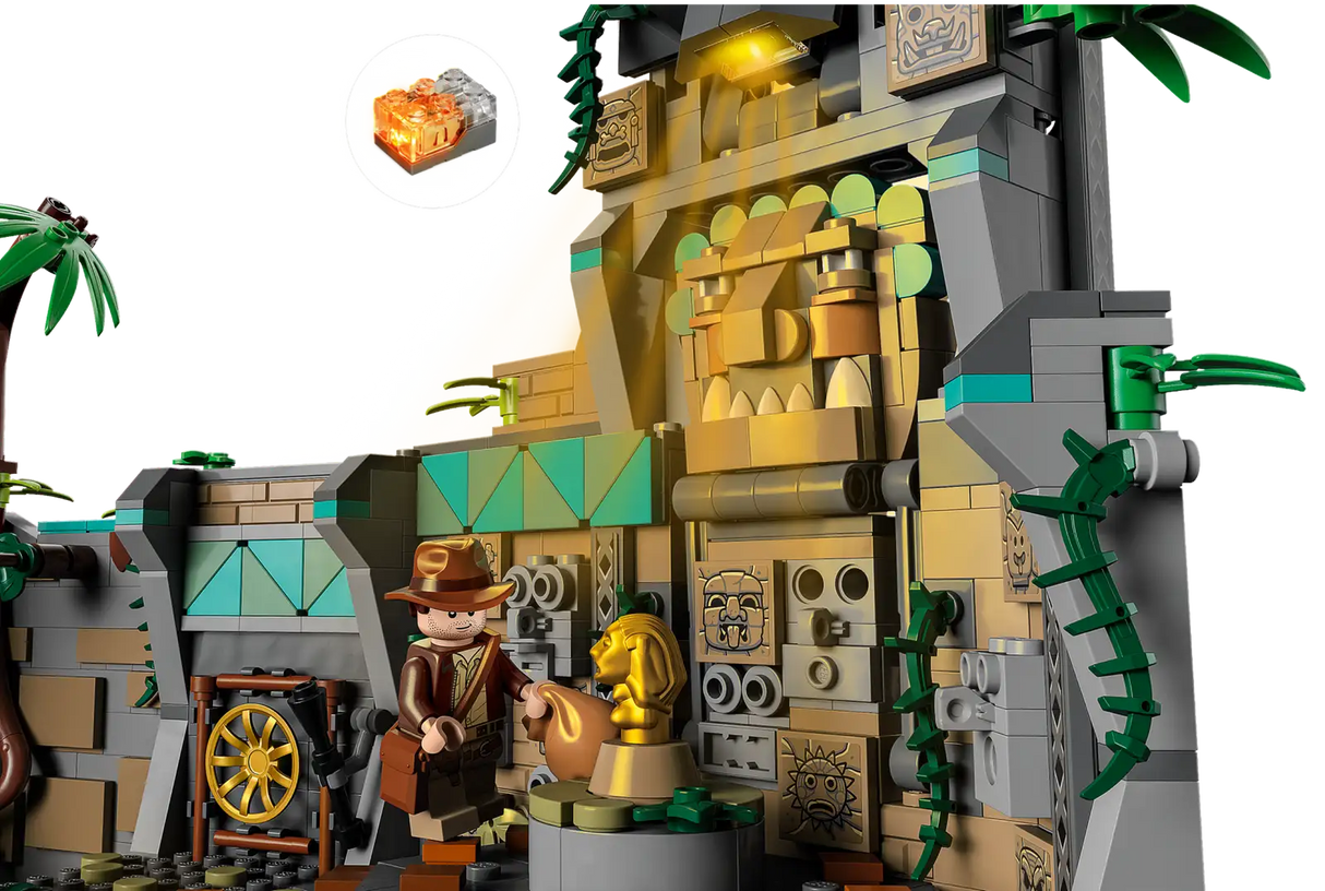 Lego Temple Of The Golden Idol