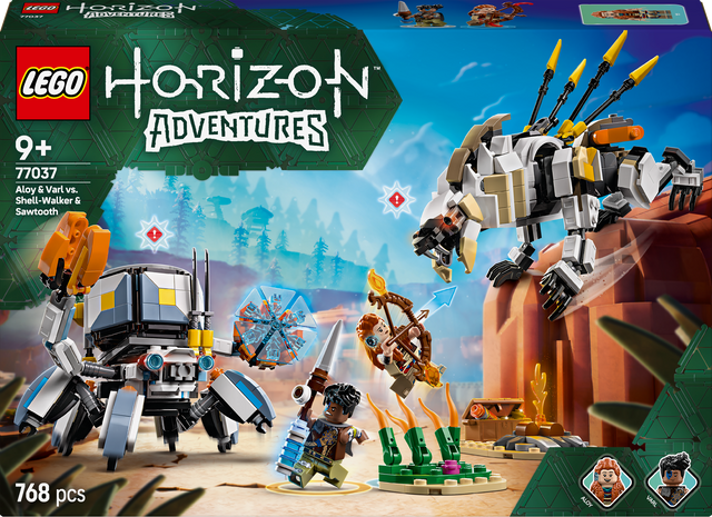 Lego Horizon Adventures - Aloy & Varl vs. Shell-Walker & Sawtooth