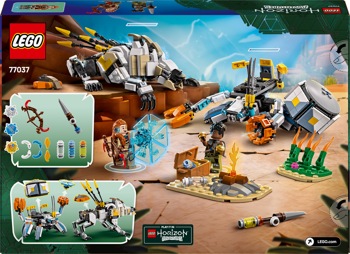 Lego Horizon Adventures - Aloy & Varl vs. Shell-Walker & Sawtooth